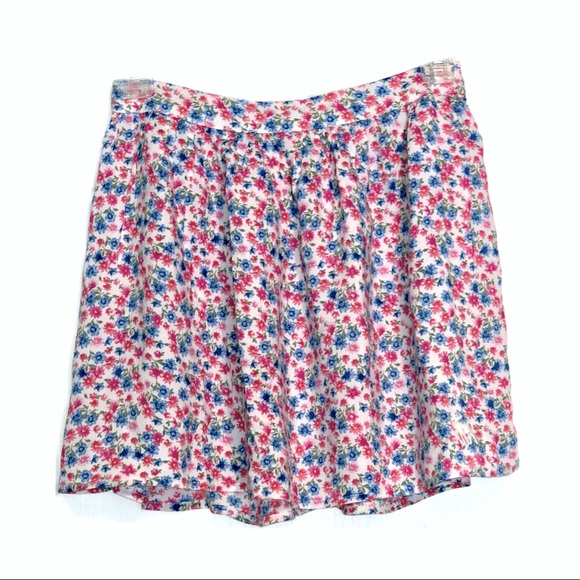 NWOT Abercrombie & Fitch Floral Skirt 100% Viscose